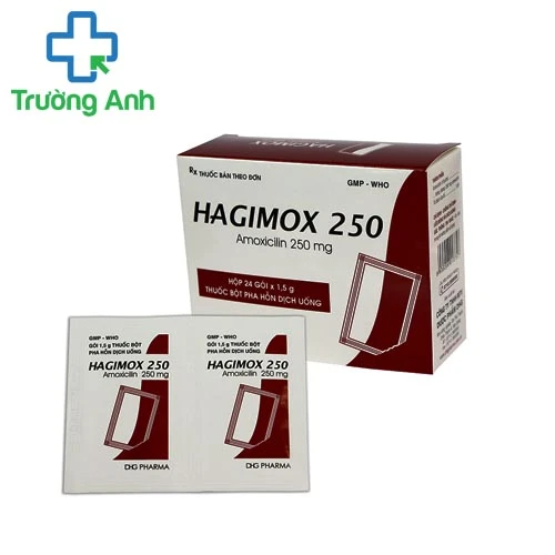 Hagimox 250mg (bột) - Thuốc kháng sinh điều trị nhiễm khuẩn hiệu quả