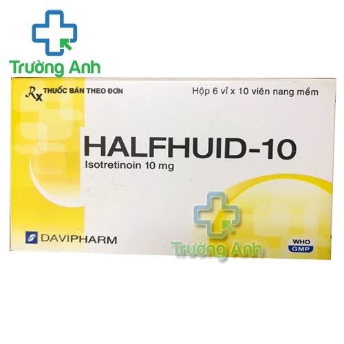 Halfhuid 10mg - Thuốc điều trị trứng cá nặng hiệu quả