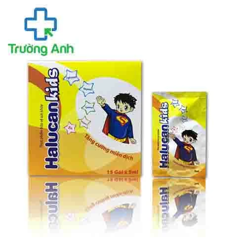 Halucan kids Hadico (gói) - Giúp tăng cường miễn dịch cho trẻ hiệu quả