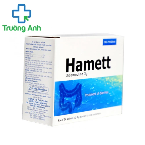 Hamett - Thuốc điều trị tiêu chảy cấp và mạn hiệu quả của DHG