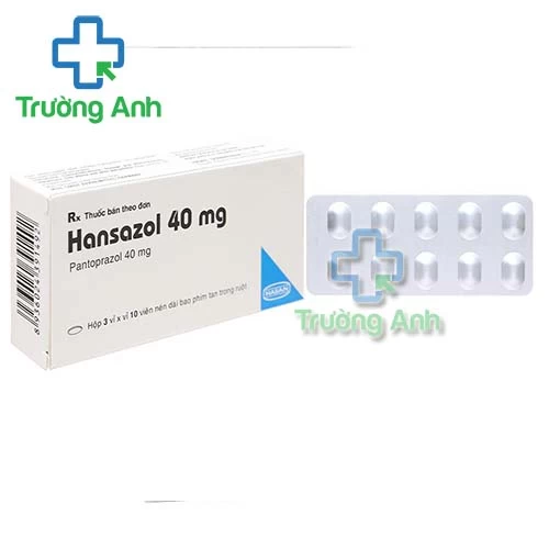 Hansazol 40mg Hasan - Thuốc trị trào ngược dạ dày