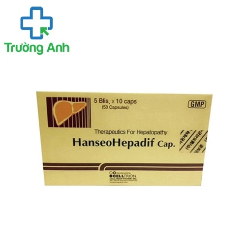 HanseoHepadif - Thuốc điều trị các bệnh về gan hiệu quả của Hàn Quốc