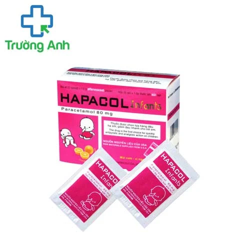 Hapacol Infants 80mg - Thuốc giảm đau, hạ sốt hiệu quả