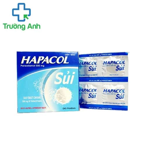 Hapacol sủi - Thuốc giảm đau, hạ sốt hiệu quả