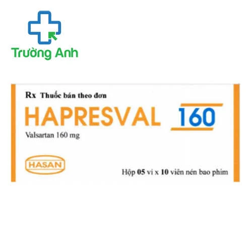 Hapresval 160 - Thuốc điều trị cao huyết áp hiệu quả của Hasan