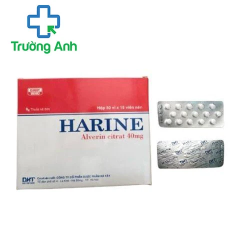 Harine - Thuốc điều trị co thắt ruột và tử cung của Hataphar