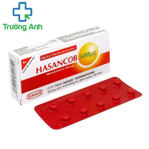 Hasancob 500µg - Giúp bổ sung vitamin B12 hiệu quả