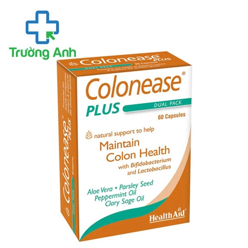HealthAid Colonease Plus (60 viên) - Bổ sung lợi khuẩn hiệu quả