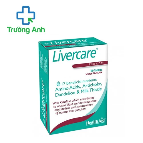 HealthAid LiverCare Tablets - Hỗ trợ tăng cường chức năng gan