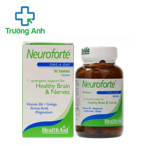 HealthAid Neurofort - Viên uống tăng cường tuần hoàn não hiệu quả