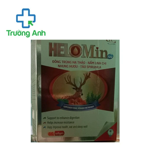 Helomin New Santex - Hỗ trợ bồi bổ cơ thể, nâng cao đề kháng