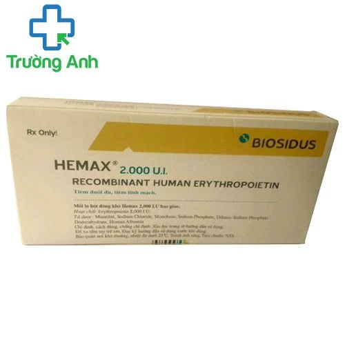 Hemax Inj.2.000UI - Thuốc điều trị thiếu máu hiệu quả