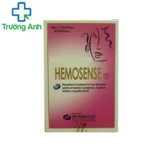 Hemosense - Thuốc bổ cho phụ nữ có thai hiệu quả