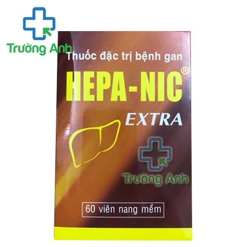 Hepa-Nic Extra - Giúp điều trị suy chức năng gan hiệu quả