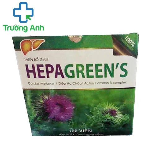 Hepagreen's - Thuốc giúp tăng cường chức năng gan hiệu quả