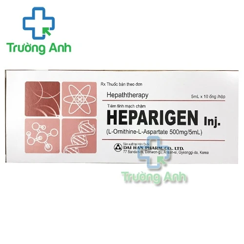 Heparigen 500mg/5ml - Thuốc điều trị bệnh gan cấp tính