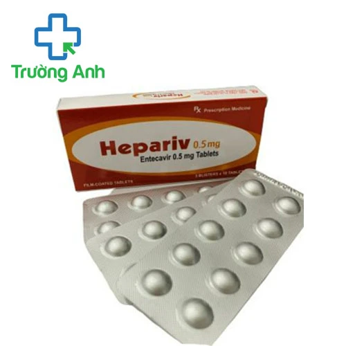 Hepariv 0.5mg - Thuốc điều trị viêm gan B hiệu quả của Ấn Độ 