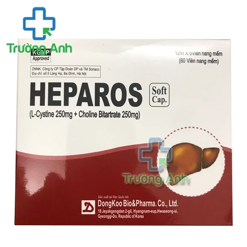 Heparos - Thuốc điều trị rối loạn chức năng gan hiệu quả của Hàn Quốc
