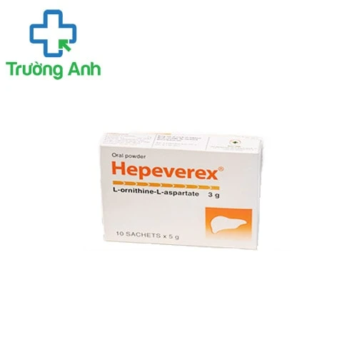 Hepeverex - Thuốc điều trị tình trạng tăng amoniac hiệu quả