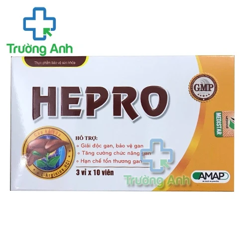 Hepro - Giúp bổ gan, tăng cường chức năng gan hiệu quả của Medistar
