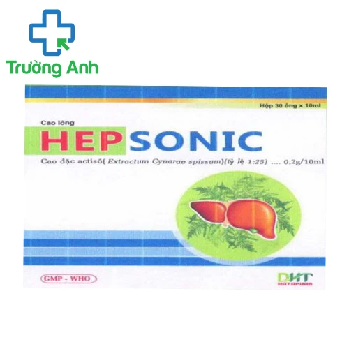 Hepsonic Hataphar - Giúp tăng cường sức khỏe đường tiêu hóa, gan, mật