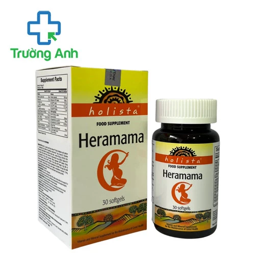 Heramama Holista - Viên uống giúp bổ sung vitamin cho bà bầu