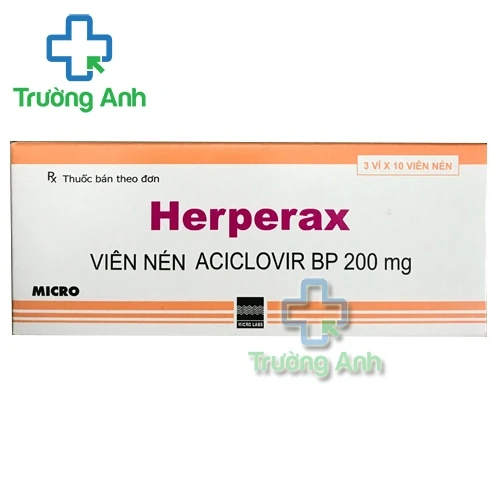 Herperax - Thuốc điều trị Herpes simplex hiệu quả của Ấn Độ