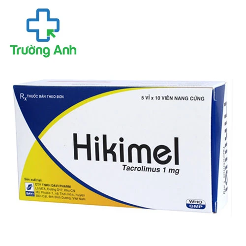 Hikimel - Thuốc điều trị, phòng ngừa thải ghép hiệu quả của Davipharm