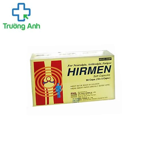 Hirmen - Giúp hỗ trợ điều trị đau dây thần kinh hiệu quả