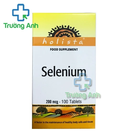 Selenium 200mcg Holista - Hỗ trợ chống oxy hóa hiệu quả