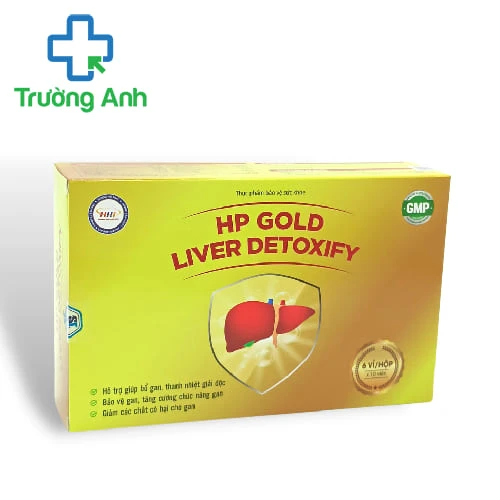 HP Gold Liver Detoxify Santex - Hỗ trợ tăng cường chức năng gan