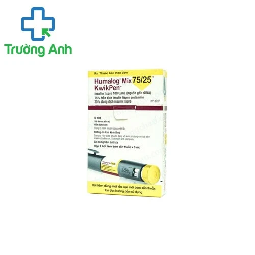 Humalog Mix 75/25 - Thuốc điều trị bệnh đái tháo đường cần insulin hiệu quả