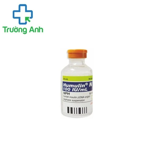 Humulin N 100IU/ML 10ML - Thuốc điều trị đái tháo đường hiệu quả