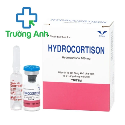 Hydrocortison 100mg Bidiphar - Thuốc điều trị dị ứng hiệu quả