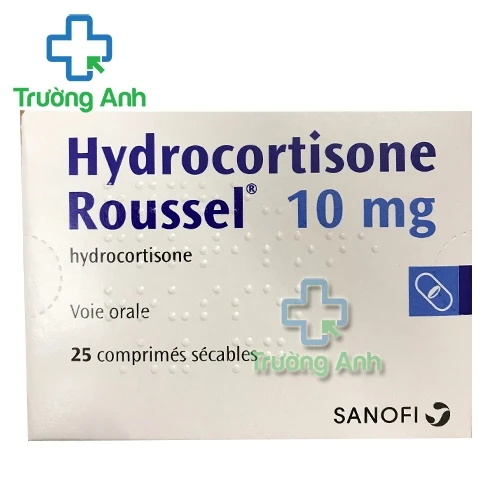 Hydrocortisone 10mg Roussel - Thuốc chống viêm khớp dạng thấp hiệu quả của Pháp