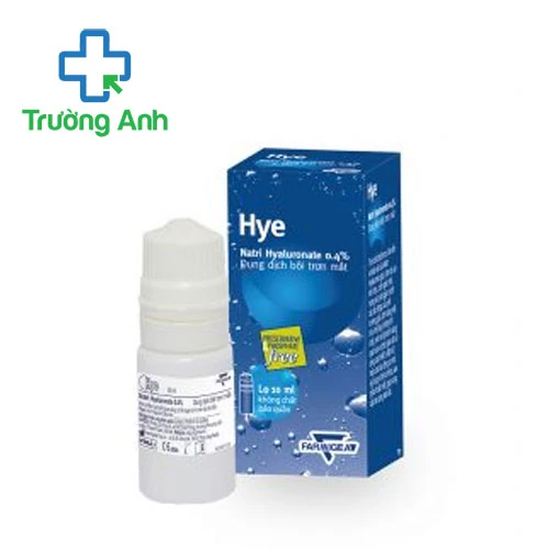 Hye 0.4% Farmigea - Dung dịch nhỏ mắt làm dịu mắt hiệu quả