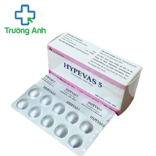 Hypevas 5 Hataphar - Thuốc điều trị tăng cholesterol máu