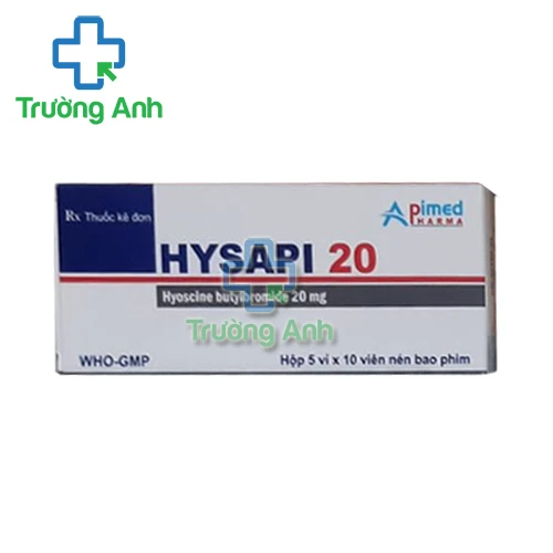 Hysapi 20 Apimed - Thuốc điều trị co thắt đường tiêu hóa