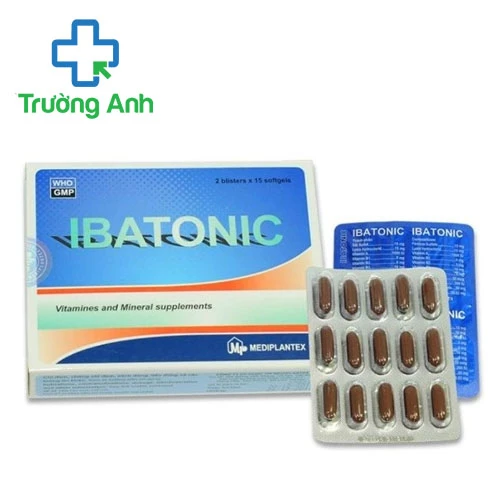 Ibatonic Mediplantex - Bổ sung vitamin và các khoáng chất cần thiết