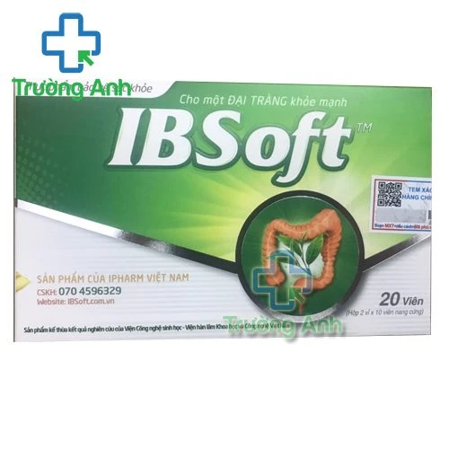 IBSoft Nam Hà Pharma - Viên uống bổ sung lợi khuẩn và chất xơ