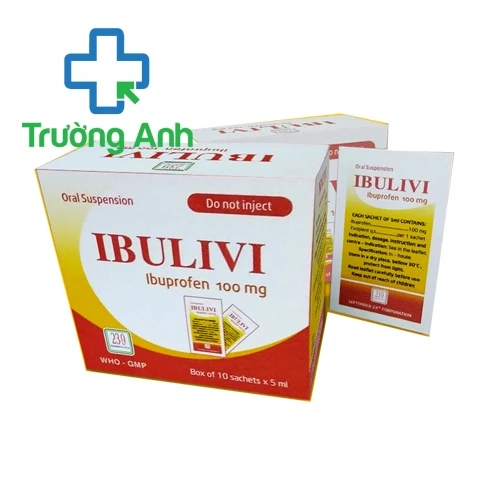 IBULIVI - Thuốc giảm đau hạ sốt hiệu quả ở trẻ em