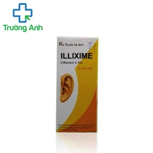 Illixime ear.5ml - Thuốc điều trị nhiễm trùng hiệu quả của Hàn Quốc