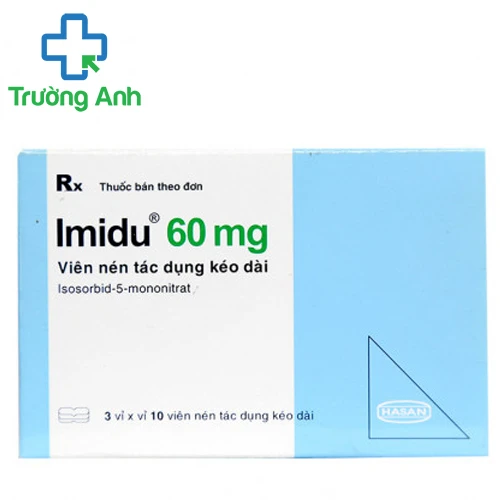 Imidu 60mg - Thuốc dự phòng và điều trị cơn đau thắt ngực hiệu quả