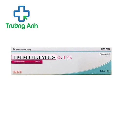 Immulimus 0,1% - Thuốc điều trị chàm thể tạng hiệu quả của MEDISUN