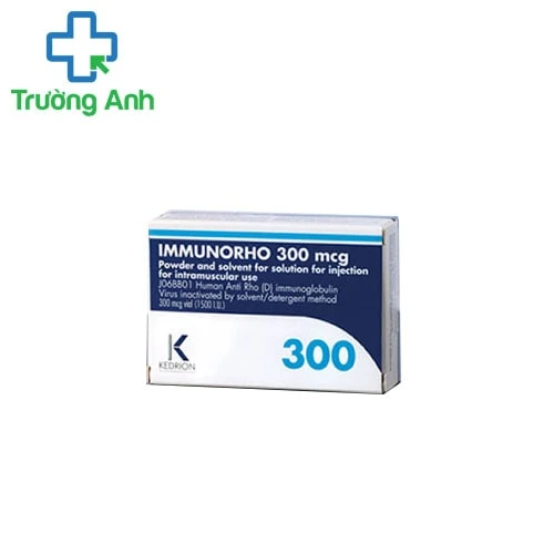 IMMUNORHO 300mcg - Thuốc phòng bệnh Rhesus hiệu quả Kedrion