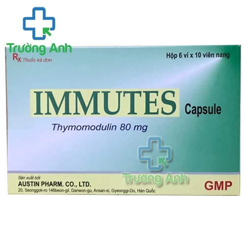Immutes - Thuốc giúp tăng cường hệ miễn dịch hiệu quả của Hàn Quốc