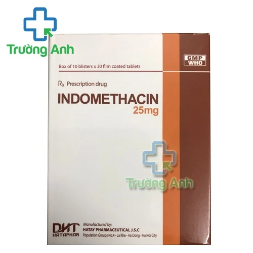 Indomethacin 25mg Hataphar - Thuốc điều trị viêm xương khớp hiệu quả