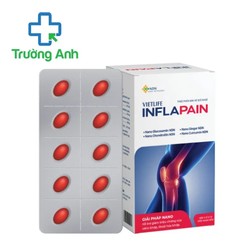 Inflapain Medistar - Hỗ trợ giảm triệu chứng thoái hóa khớp, viêm khớp