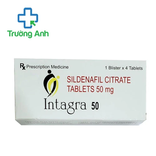 Intagra 50 Intas - Thuốc điều trị rối loạn cương dương hiệu quả