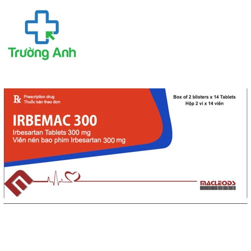 Irbemac 300 - Thuốc điều trị tăng huyết áp hiệu quả
